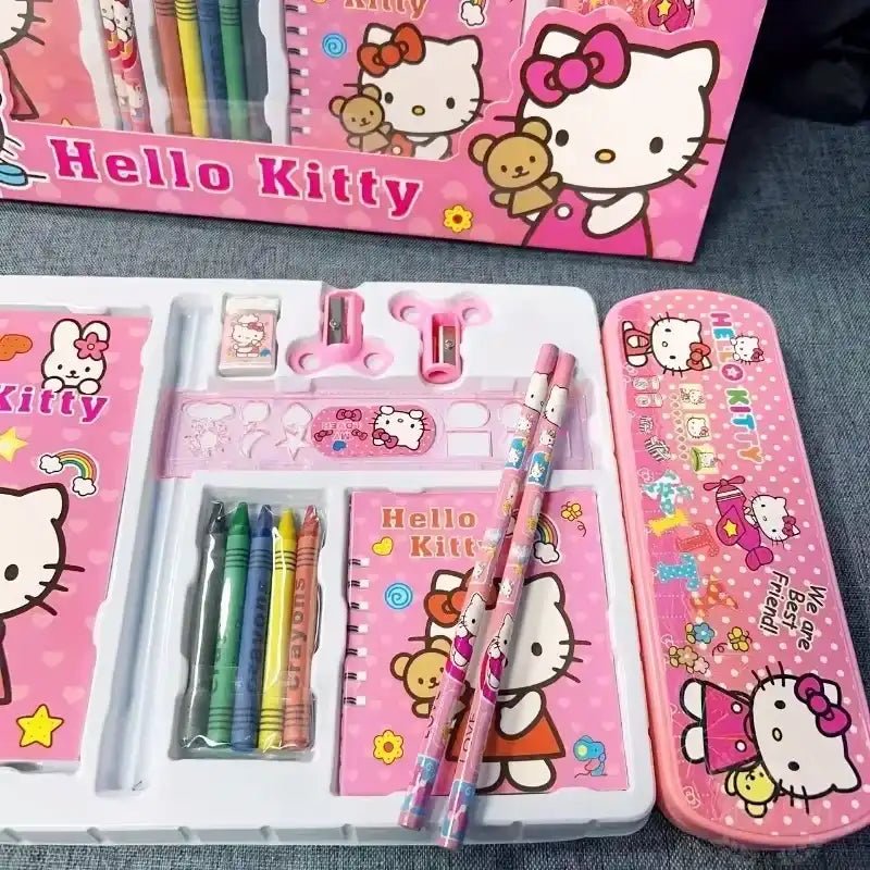 KIT COMPLETO PER SCUOLA E DISEGNO - Hello Kitty - BAZAR360