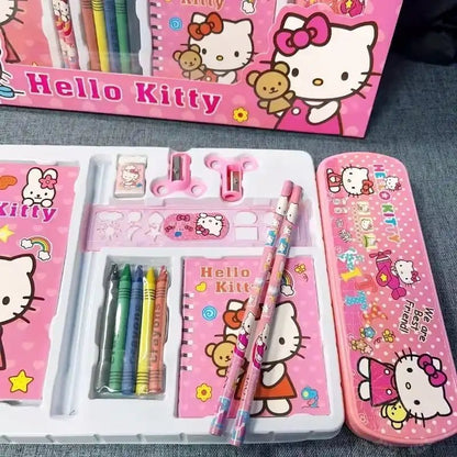 KIT COMPLETO PER SCUOLA E DISEGNO - Hello Kitty - BAZAR360