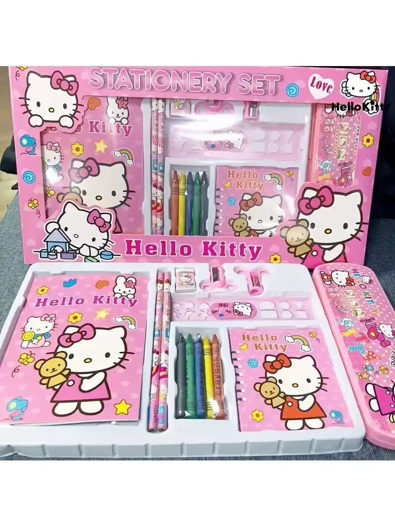 KIT COMPLETO PER SCUOLA E DISEGNO - Hello Kitty - BAZAR360